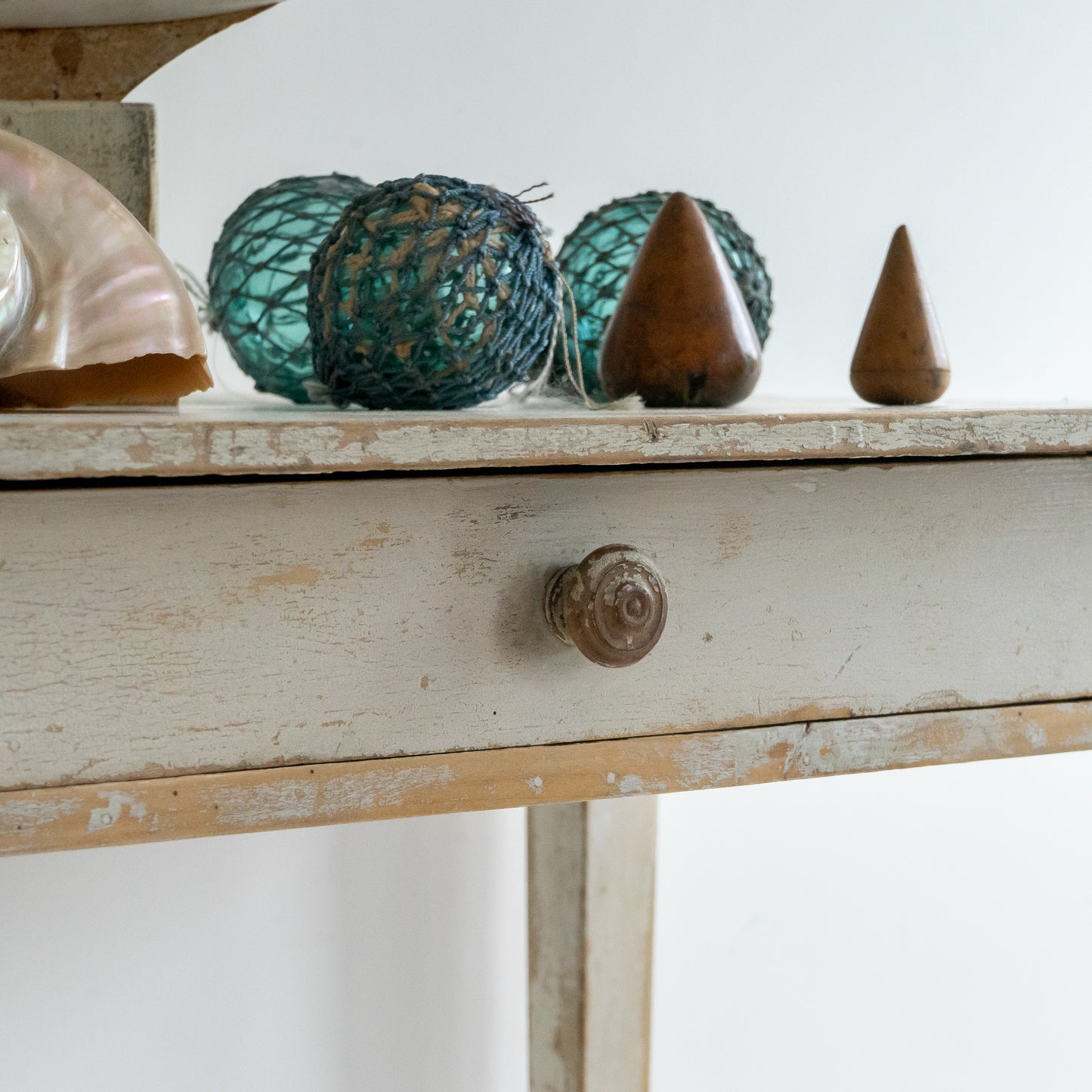 Simple Original Painted French Table
