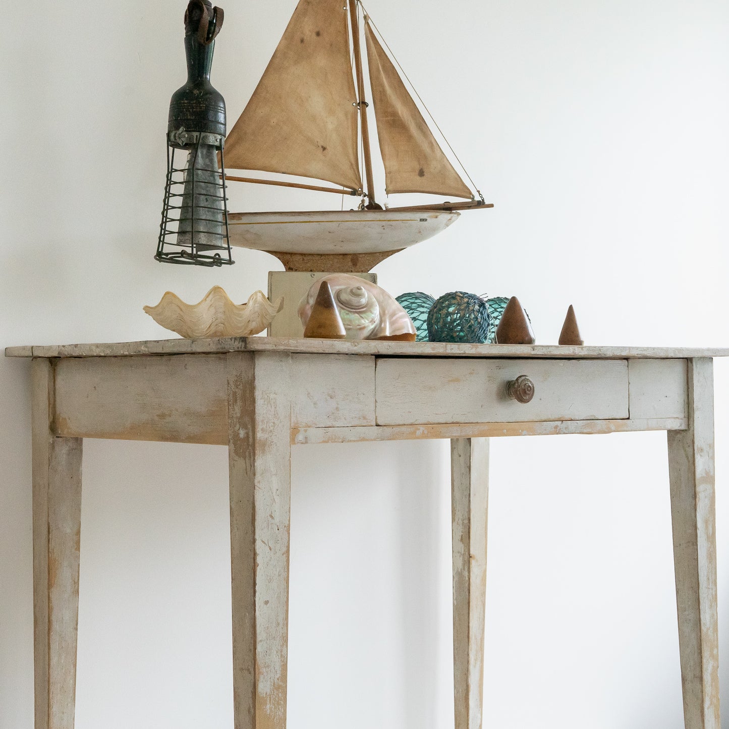 Simple Original Painted French Table