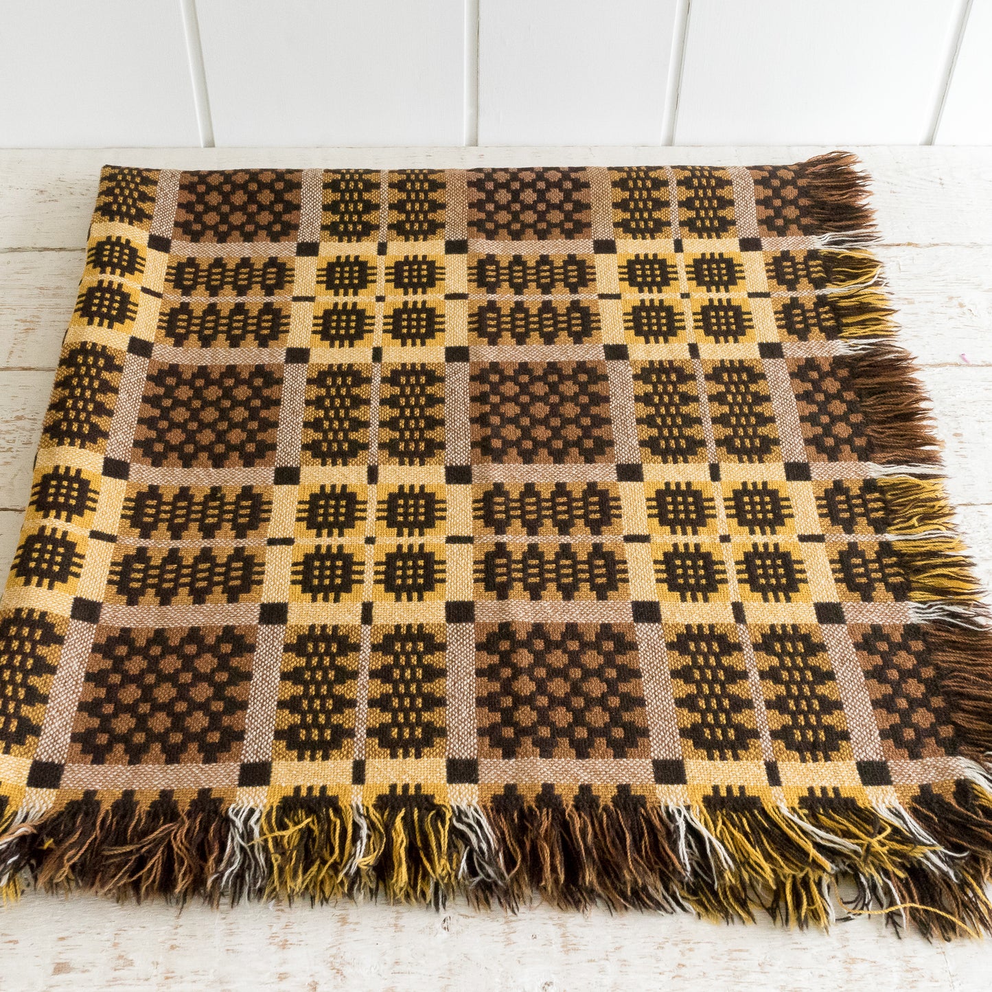 Small Vintage Welsh Blanket