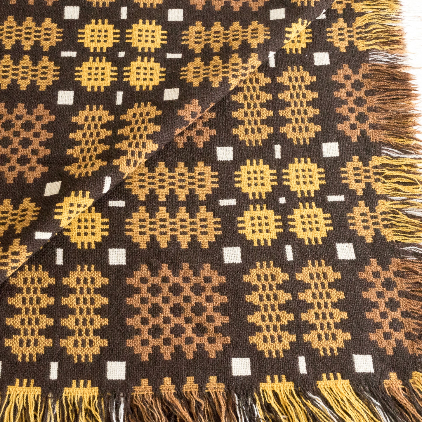Small Vintage Welsh Blanket