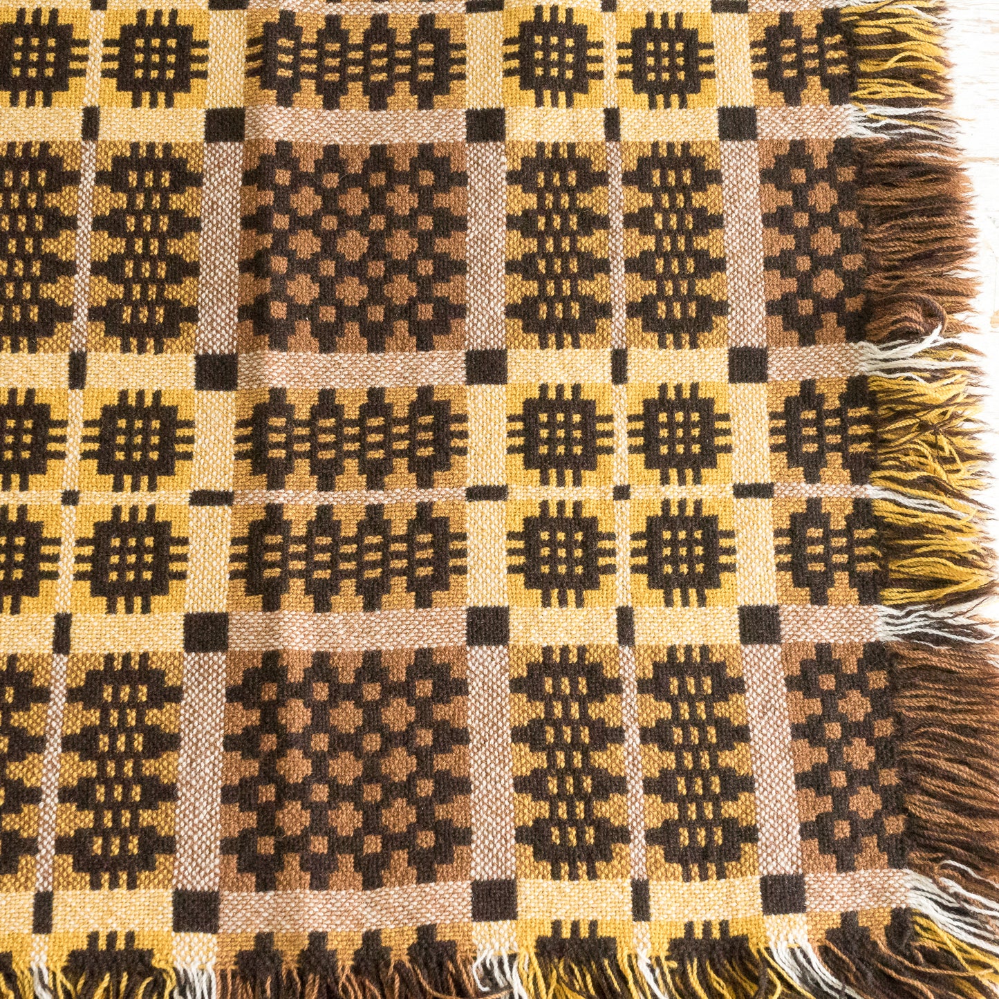 Small Vintage Welsh Blanket