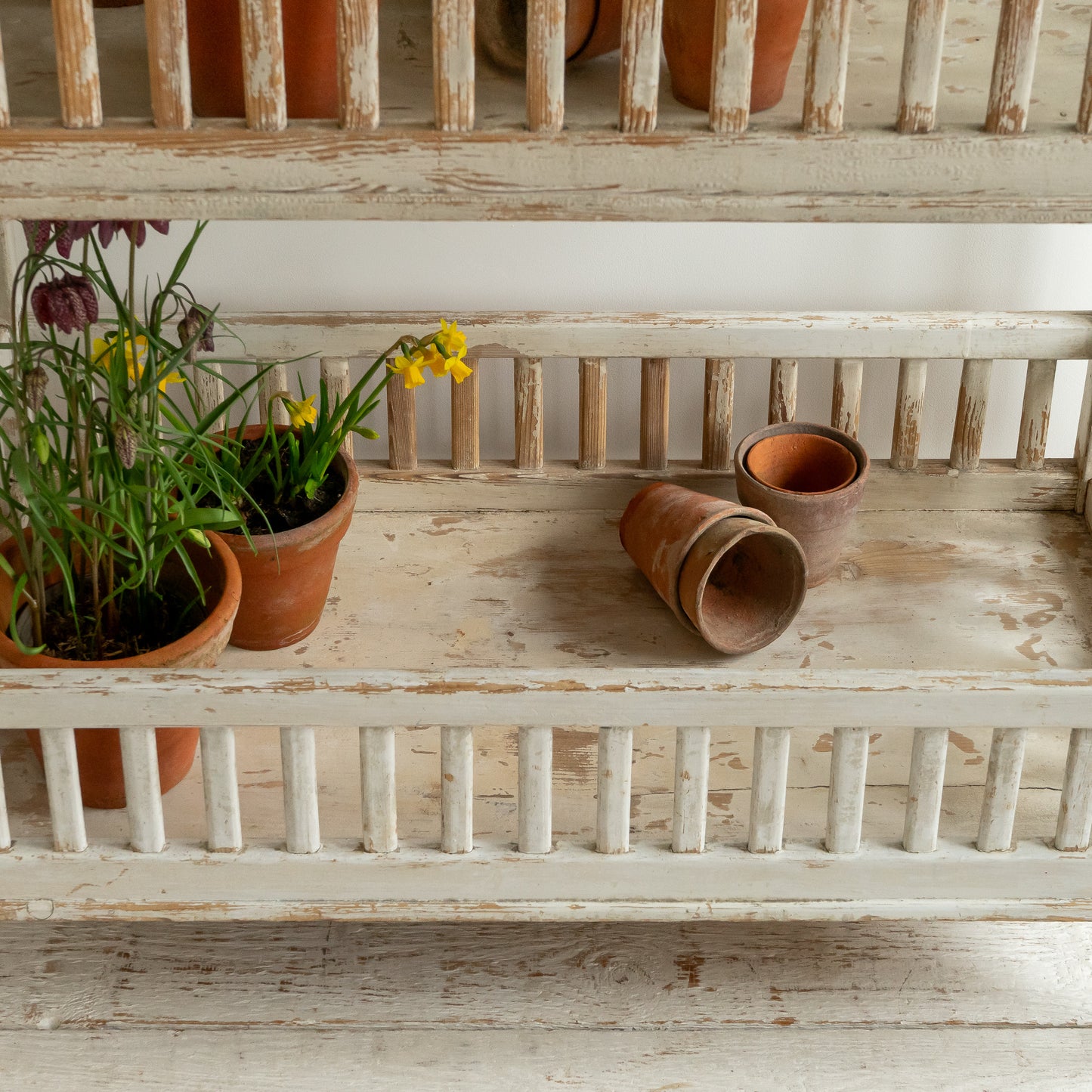 Stunning Original Painted Plant Stand