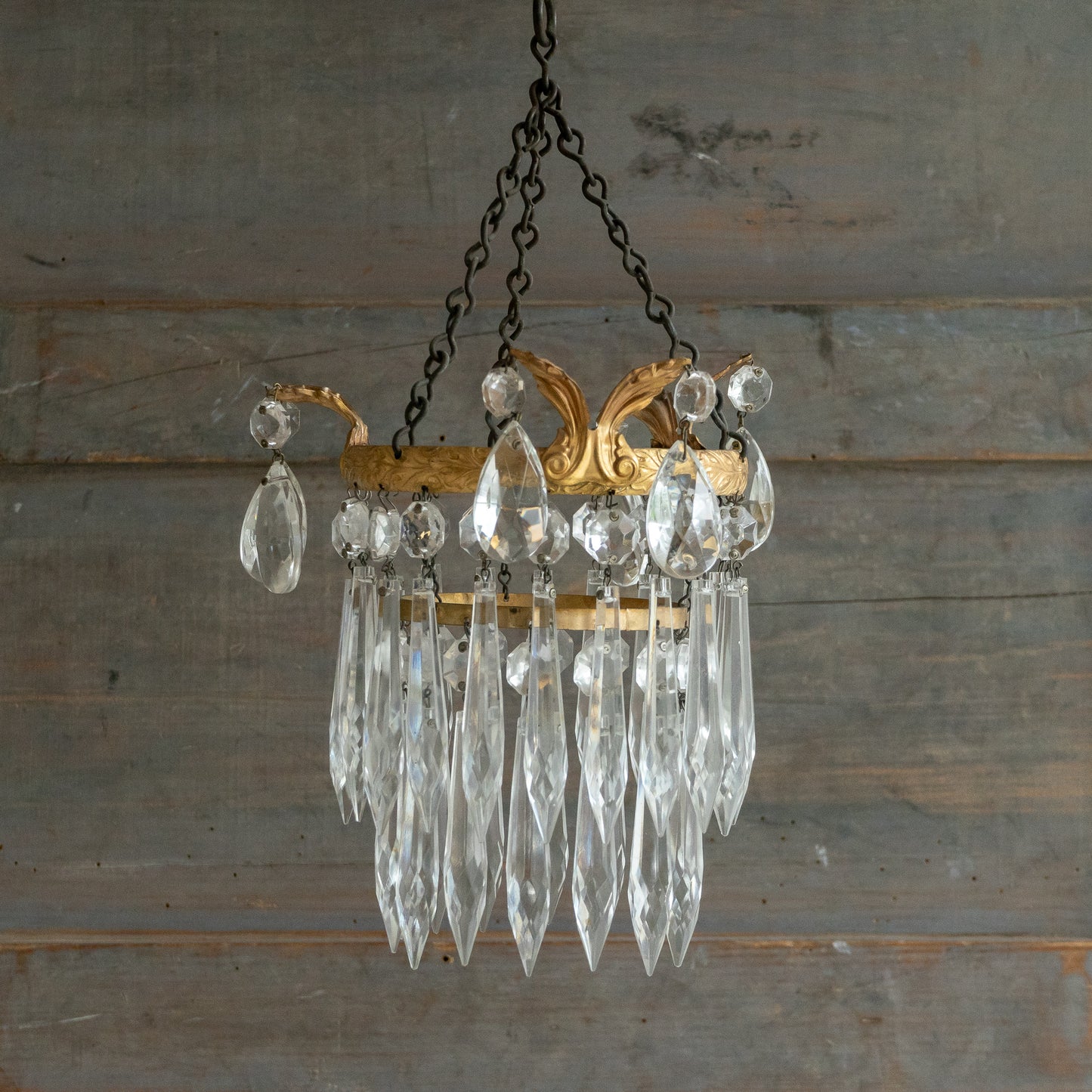 Sweet Little Crystal Drop Chandelier