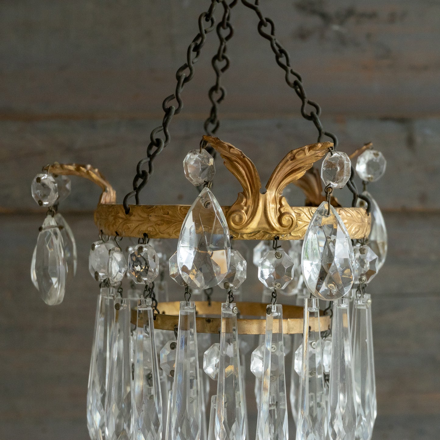 Sweet Little Crystal Drop Chandelier