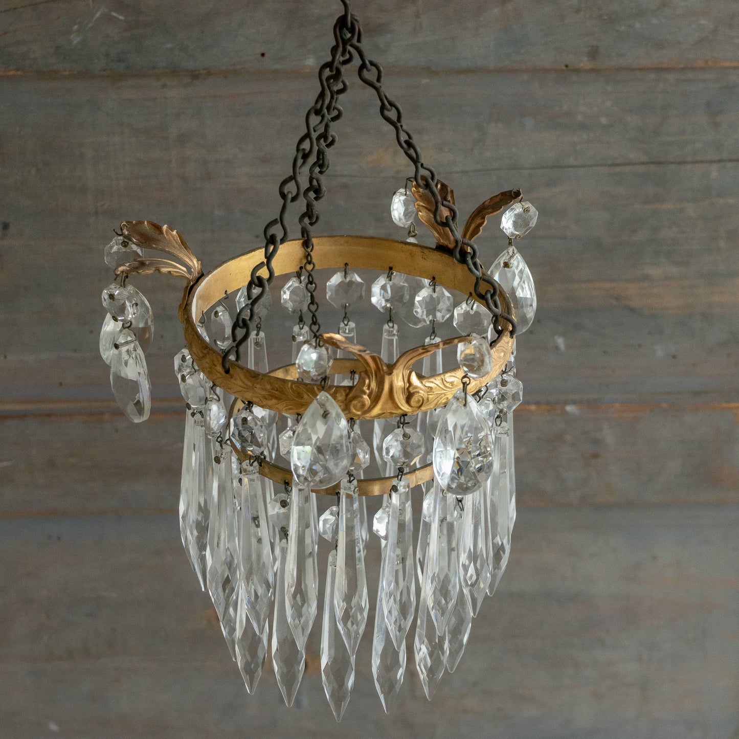 Sweet Little Crystal Drop Chandelier