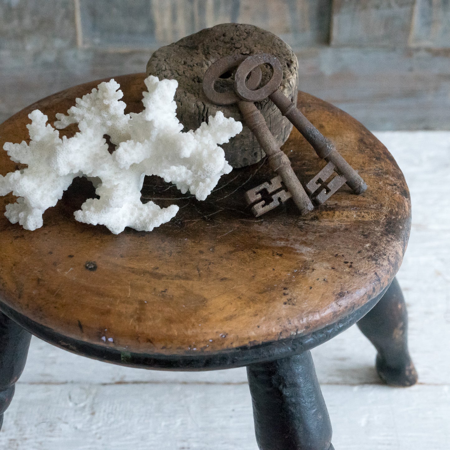 Sweet Little Rustic Milking Stool