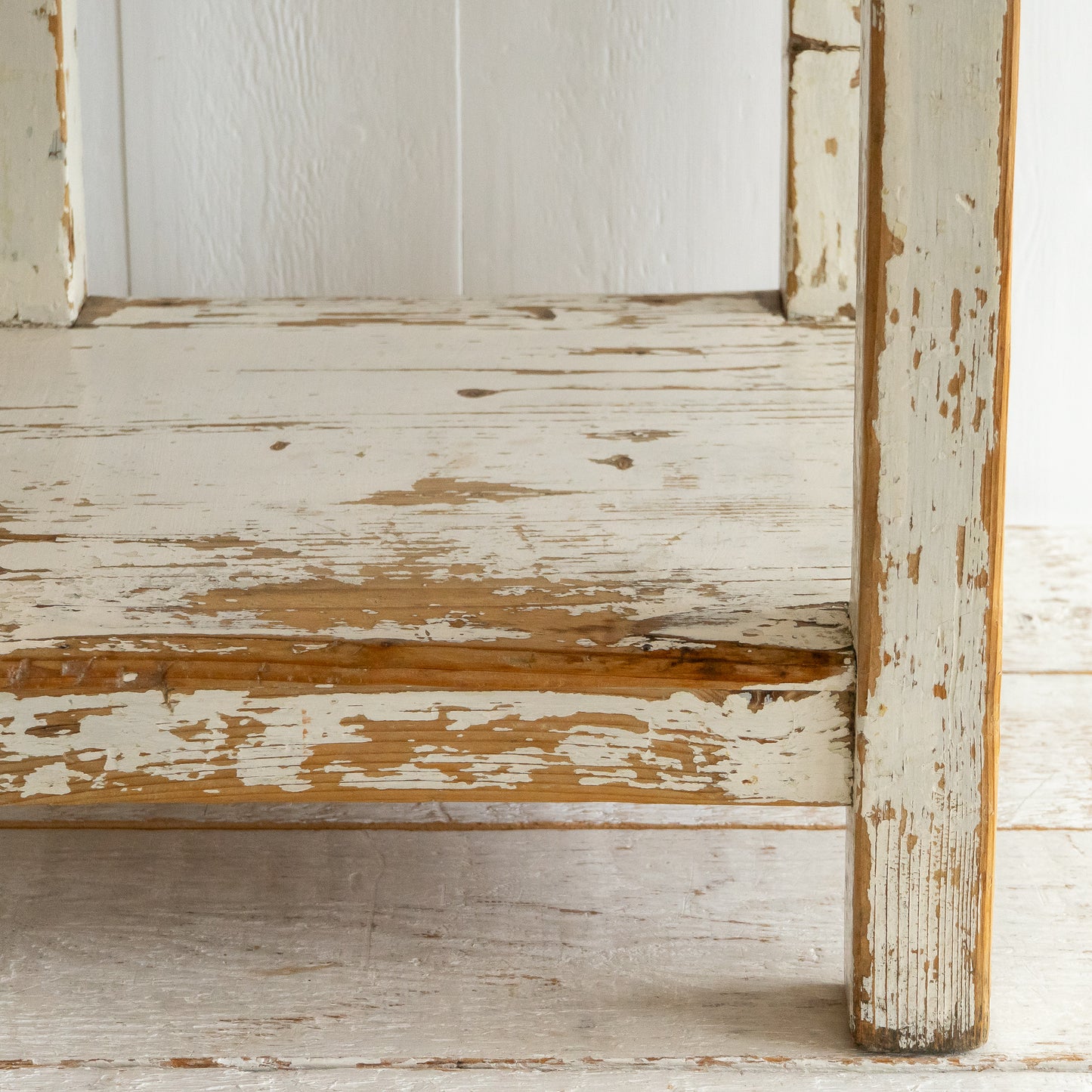 Timeworn Painted Side Table
