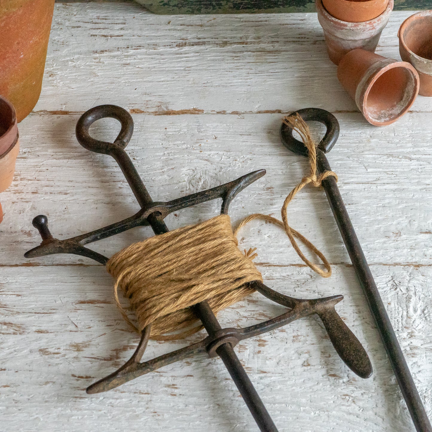 Vintage Cast Iron Garden Line #2