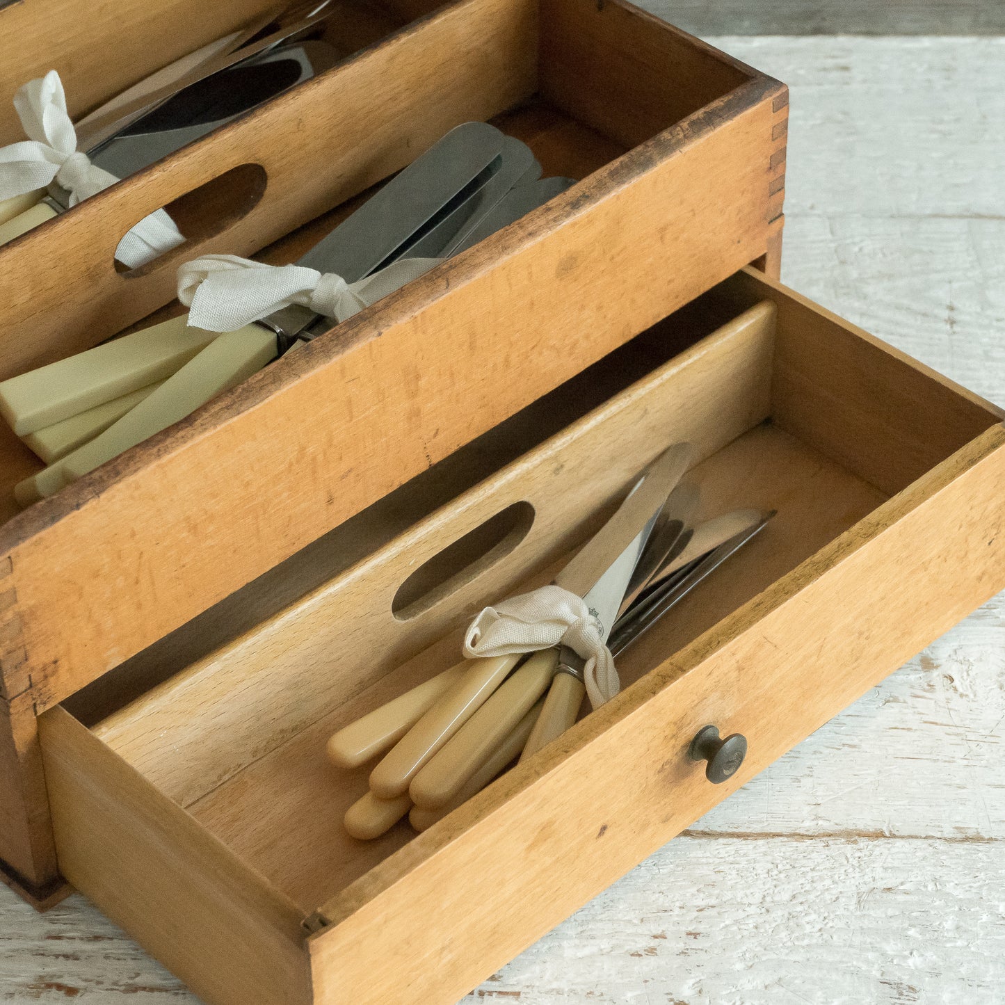 Vintage Cutley Tray with Drawer