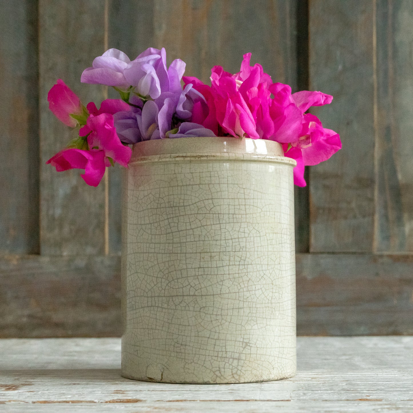 Vintage Duncan Flockhart & Co Stoneware Storage Jar