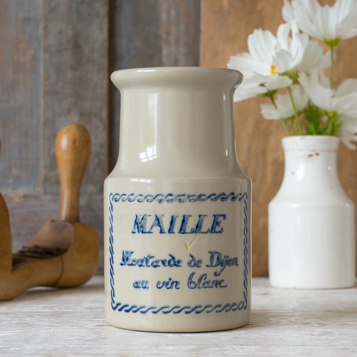 Vintage French Mustard Pot