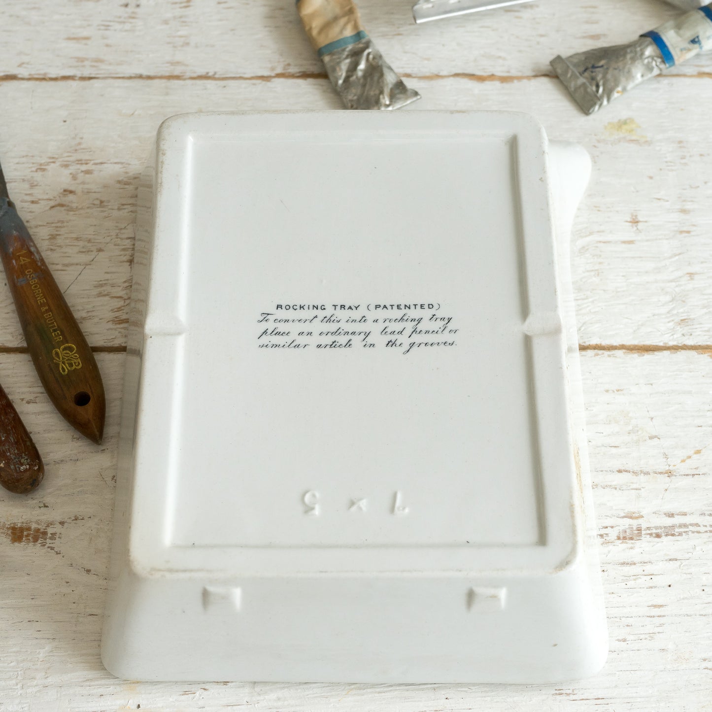 VINTAGE IRONSTONE DEVELOPING TRAY