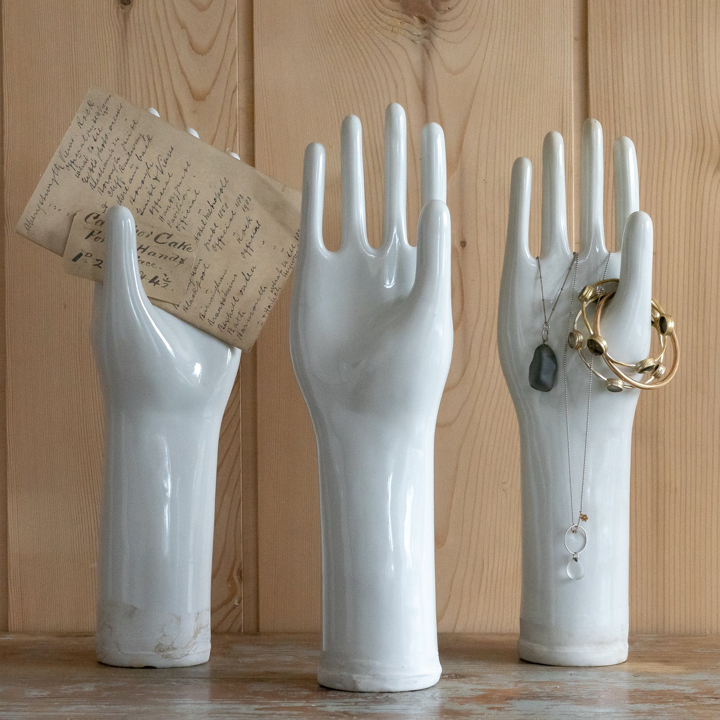 Vintage Ironstone Glove Mould