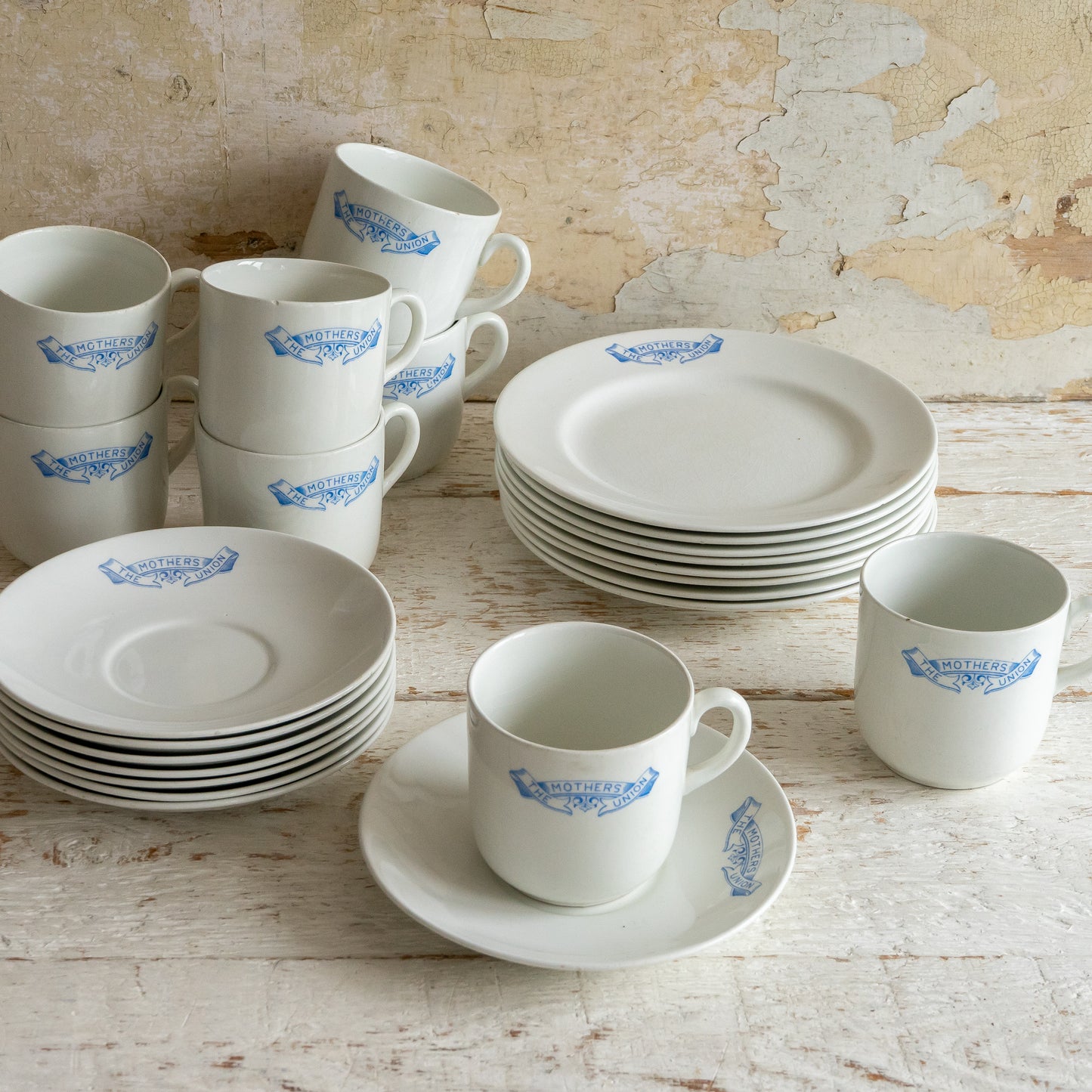 Vintage MOTHERS UNION Crockery