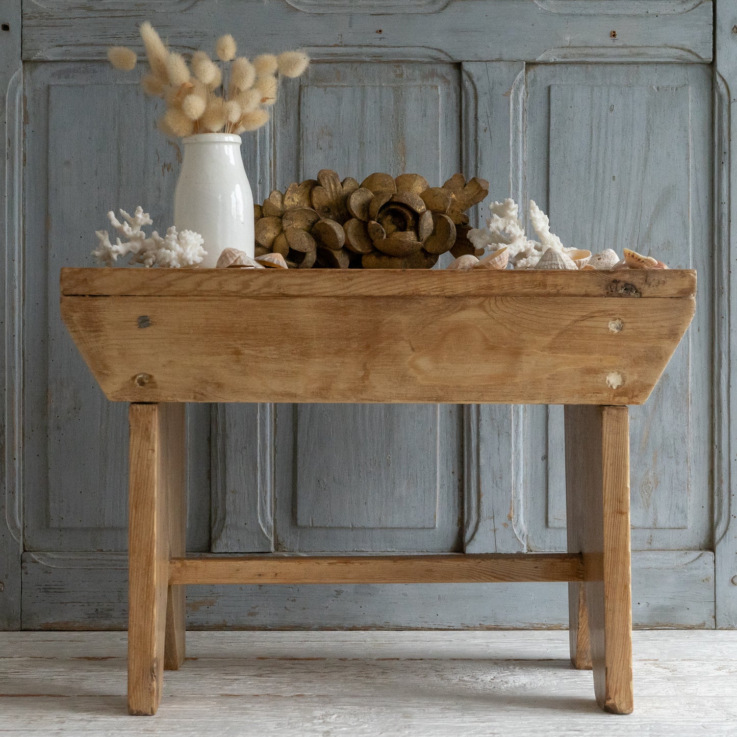Vintage Pine Stool