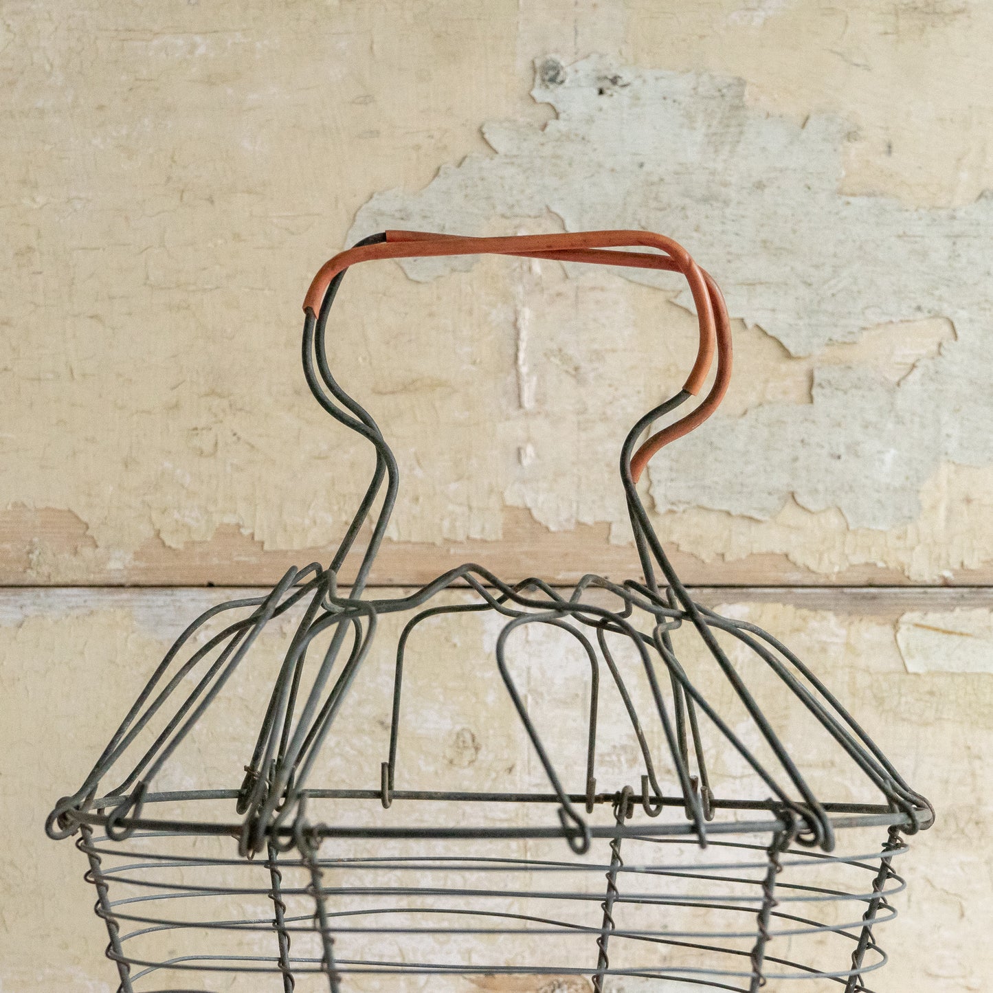 Vintage Wirework Egg Basket