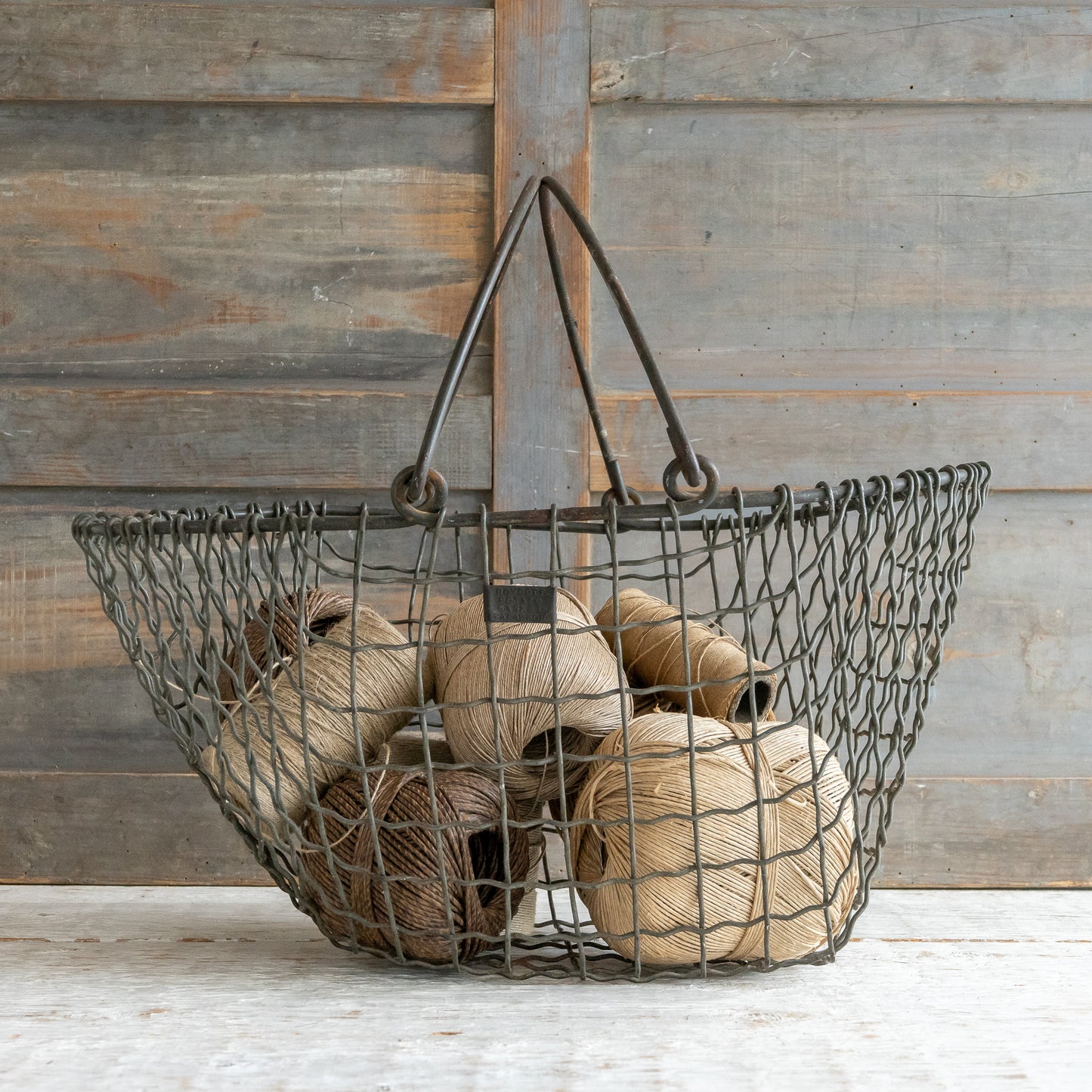 Vintage Wire Work Roycott Potato Basket