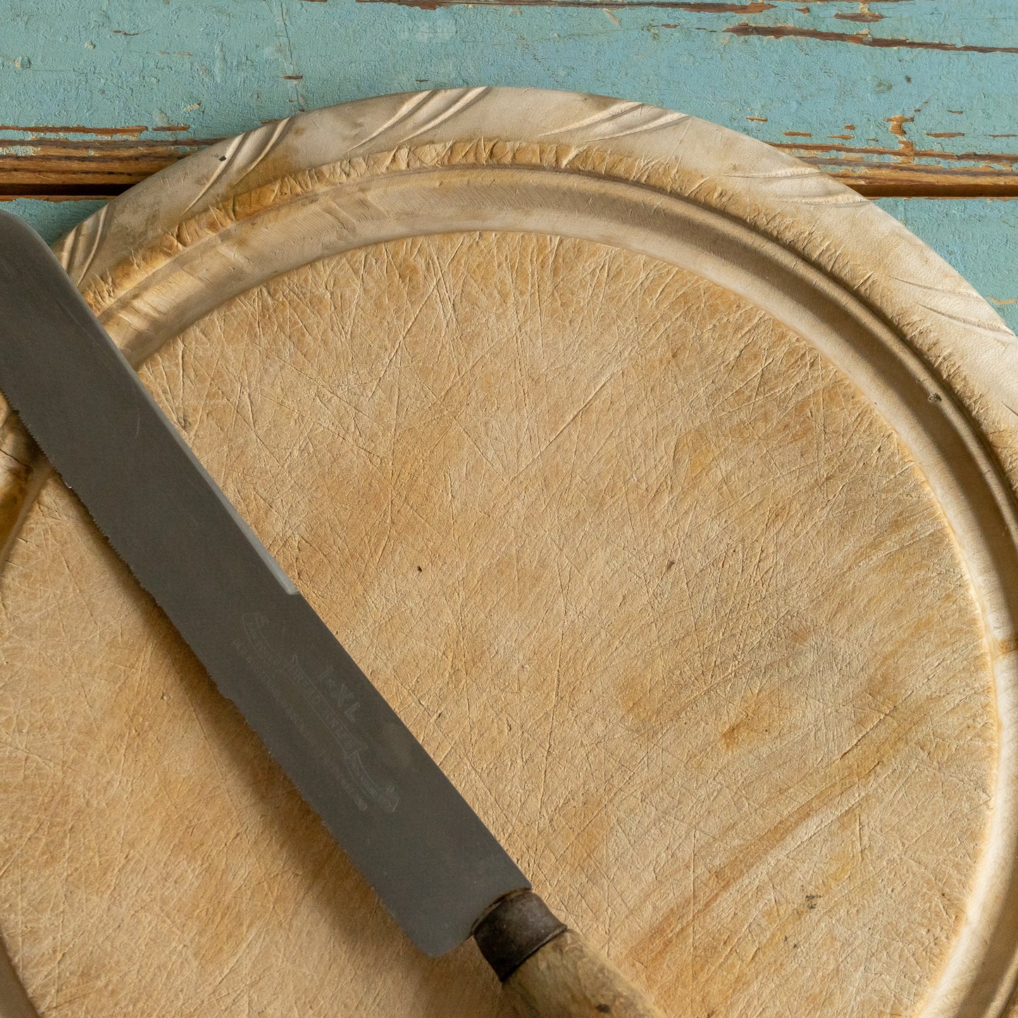 Vintage Wooden Bread Board