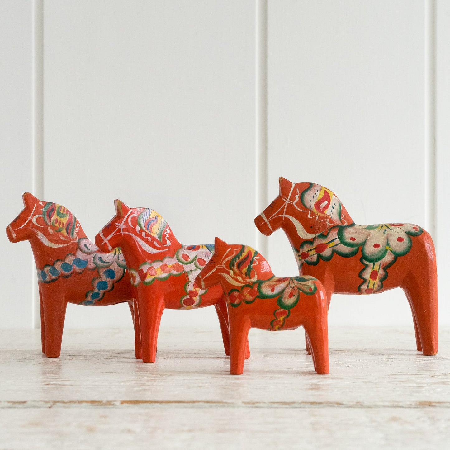 Vintage Wooden Dala Horse