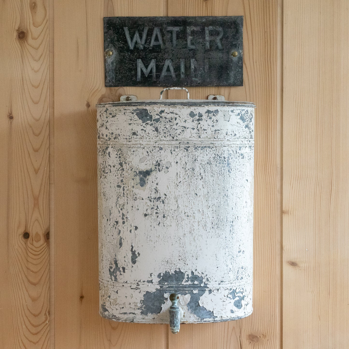 Wall Hung Painted Water Container