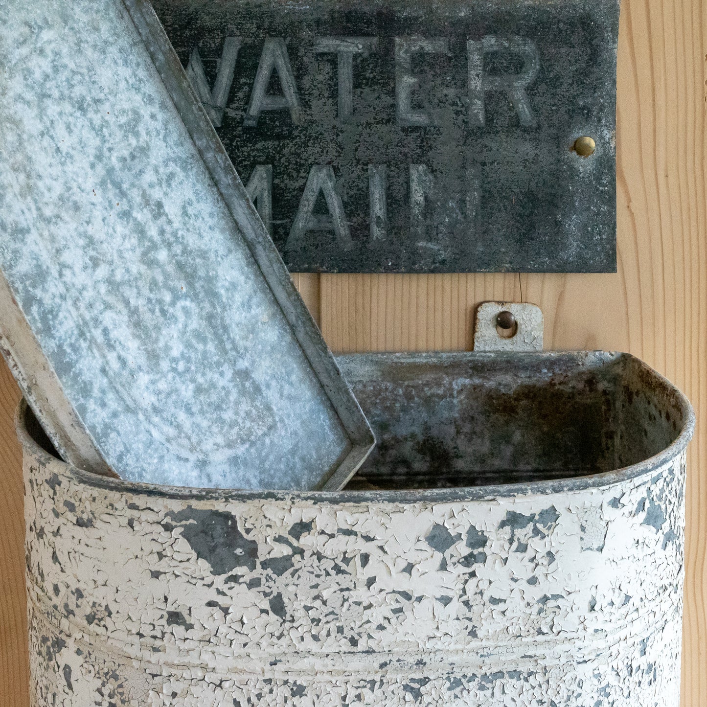 Wall Hung Painted Water Container