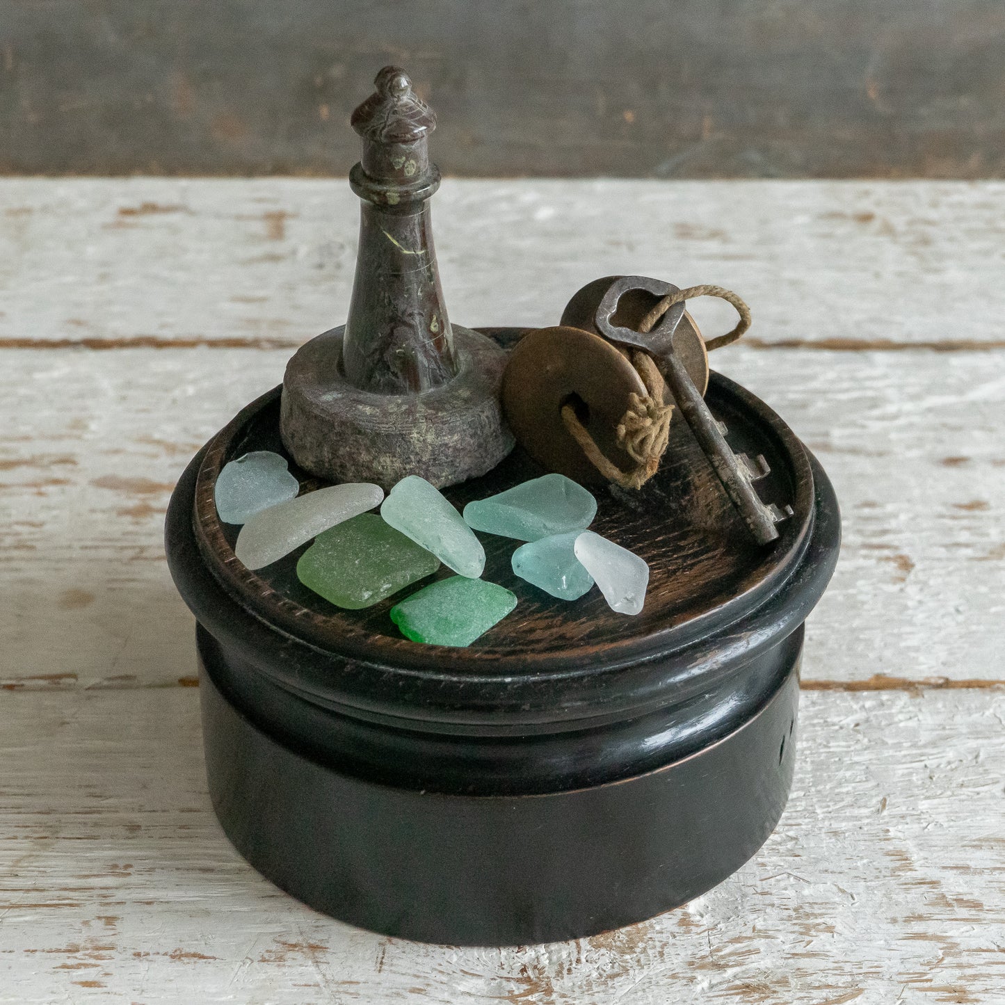 Wooden Ebonised Stand