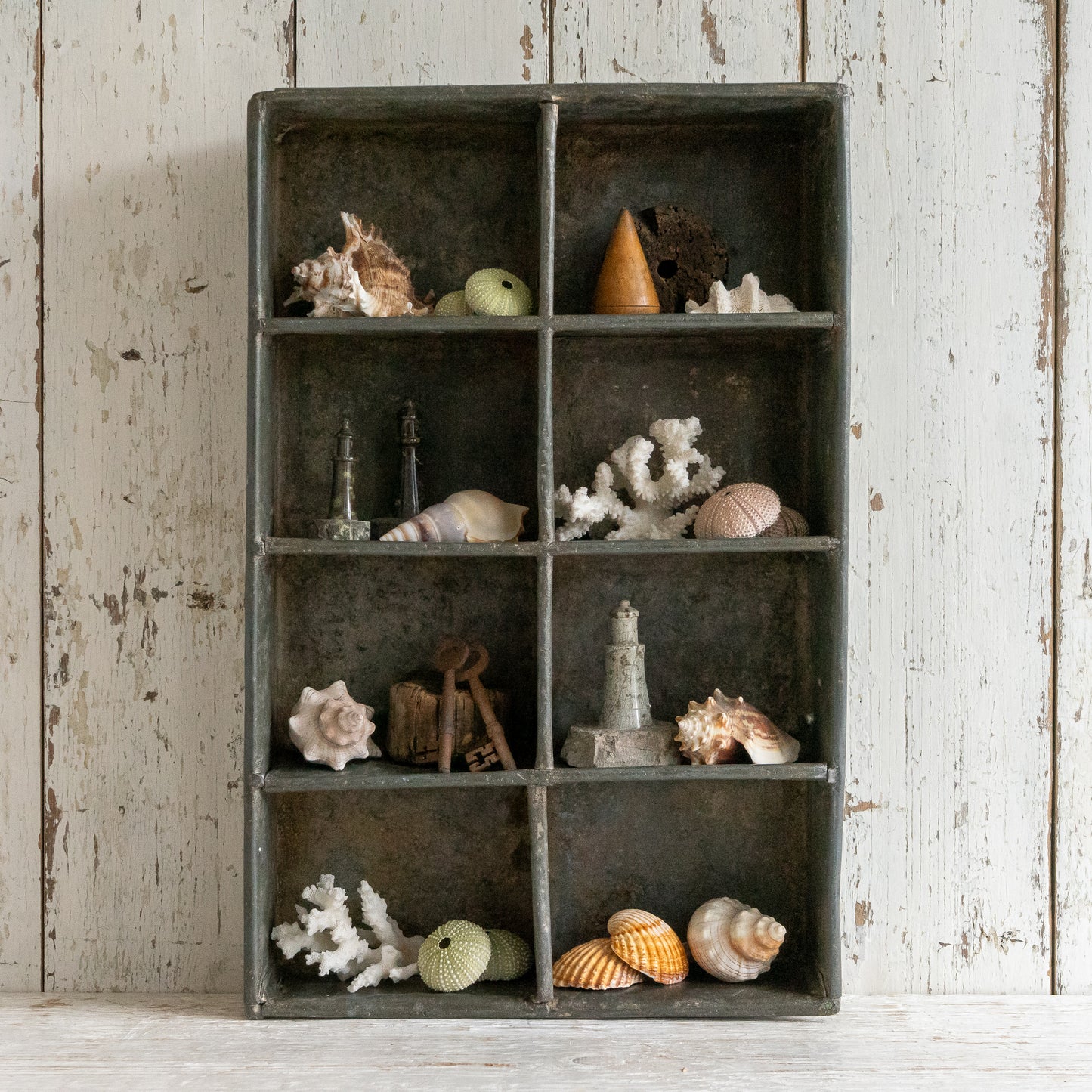 Zinc Divided Tray Pigeon Holes
