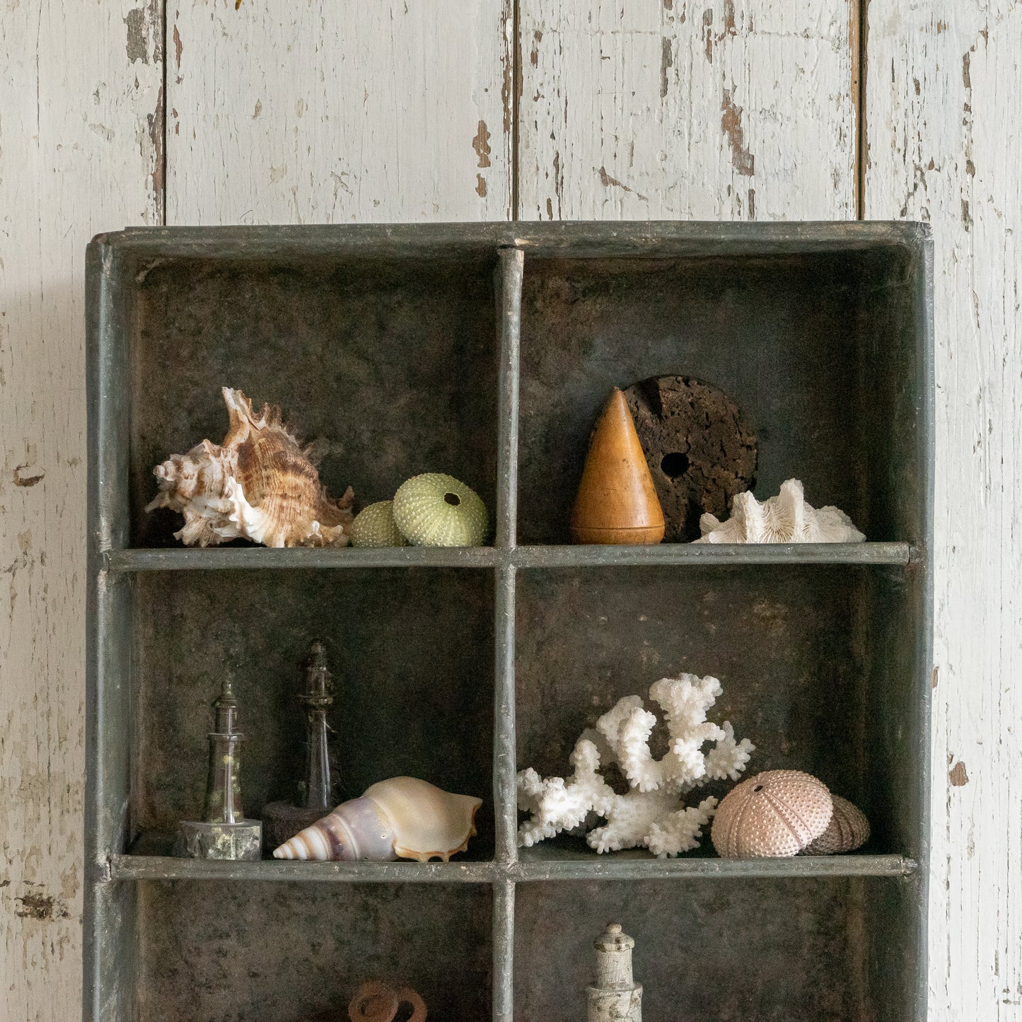Zinc Divided Tray Pigeon Holes