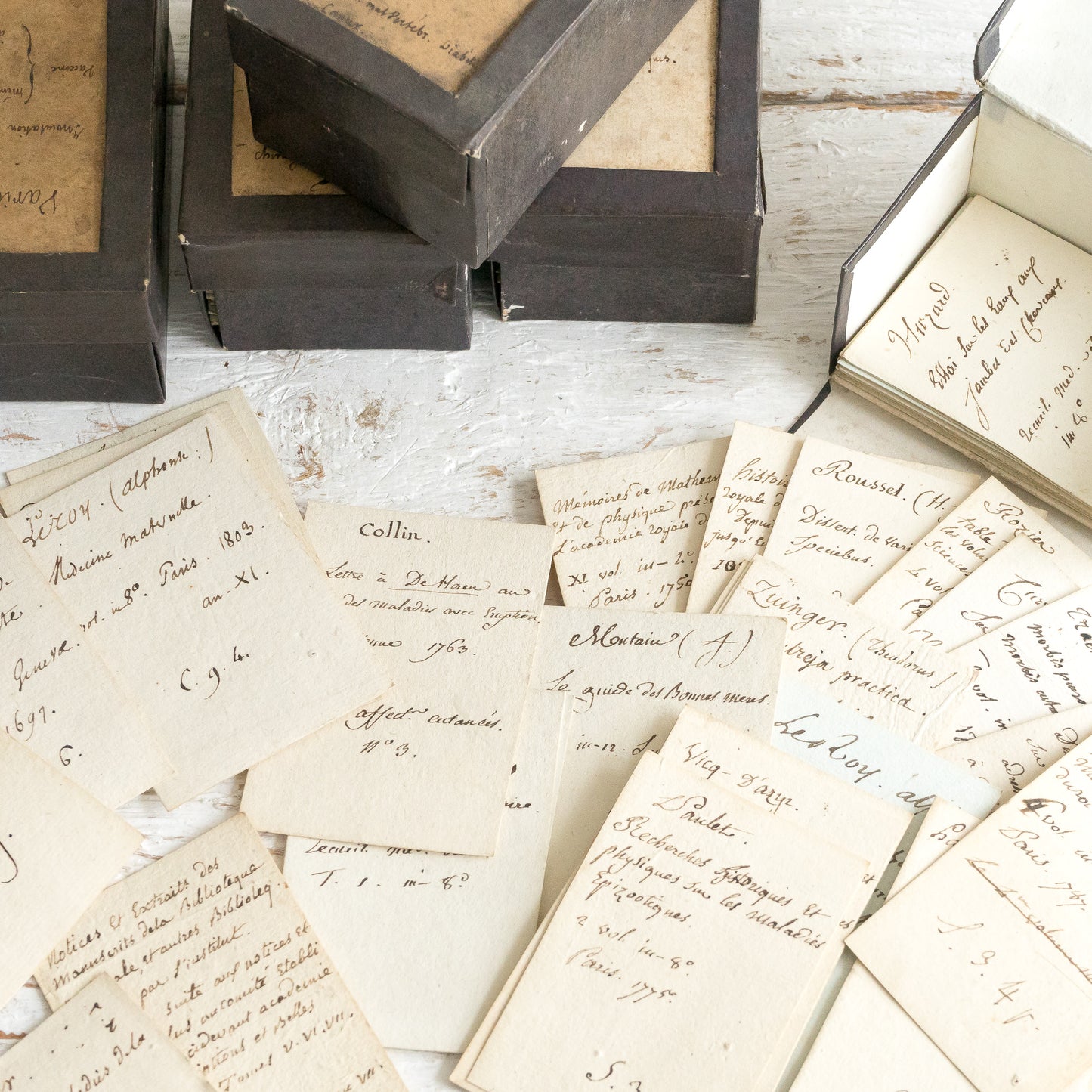 Box of Antique French Note Cards