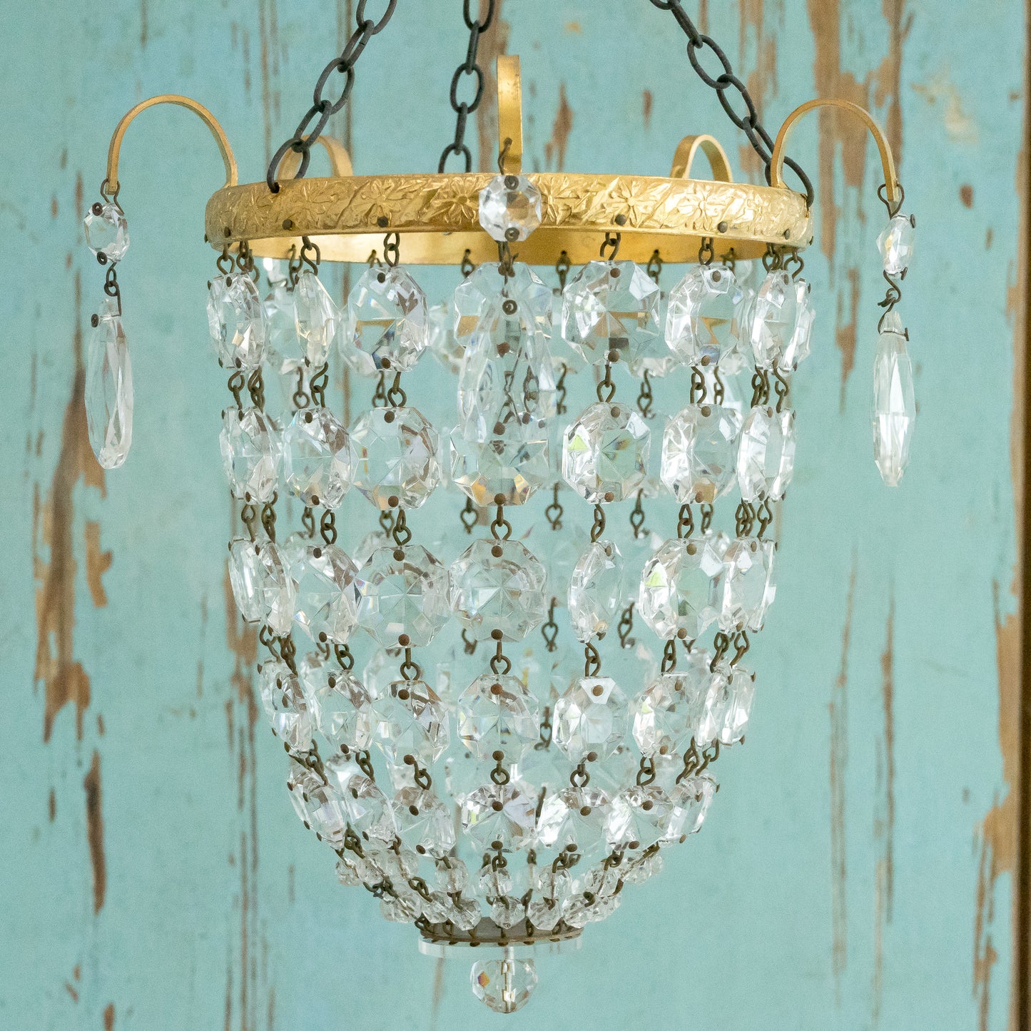 Decorative Crystal Bag Chandelier