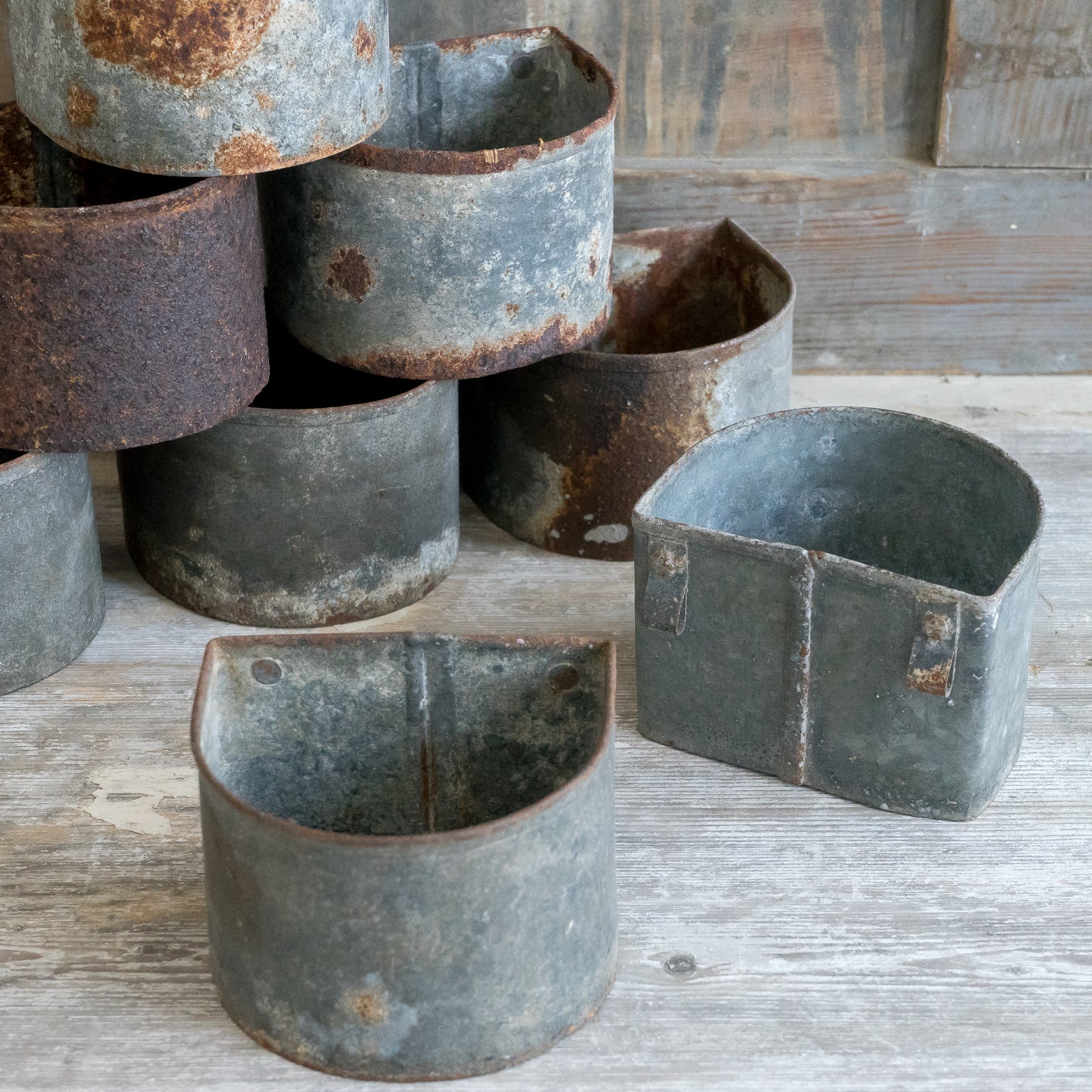 Little Rustic Zinc Trough