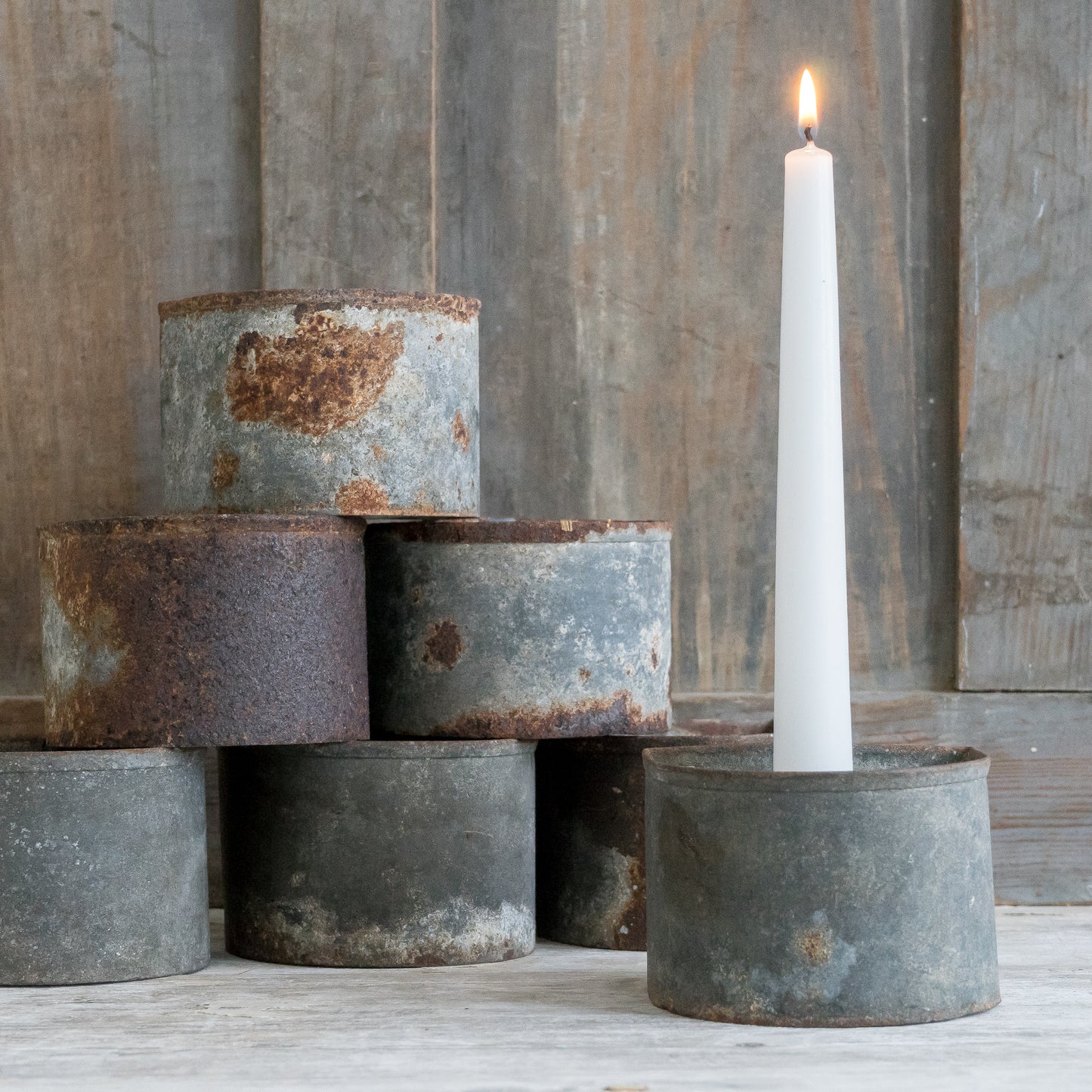Little Rustic Zinc Trough