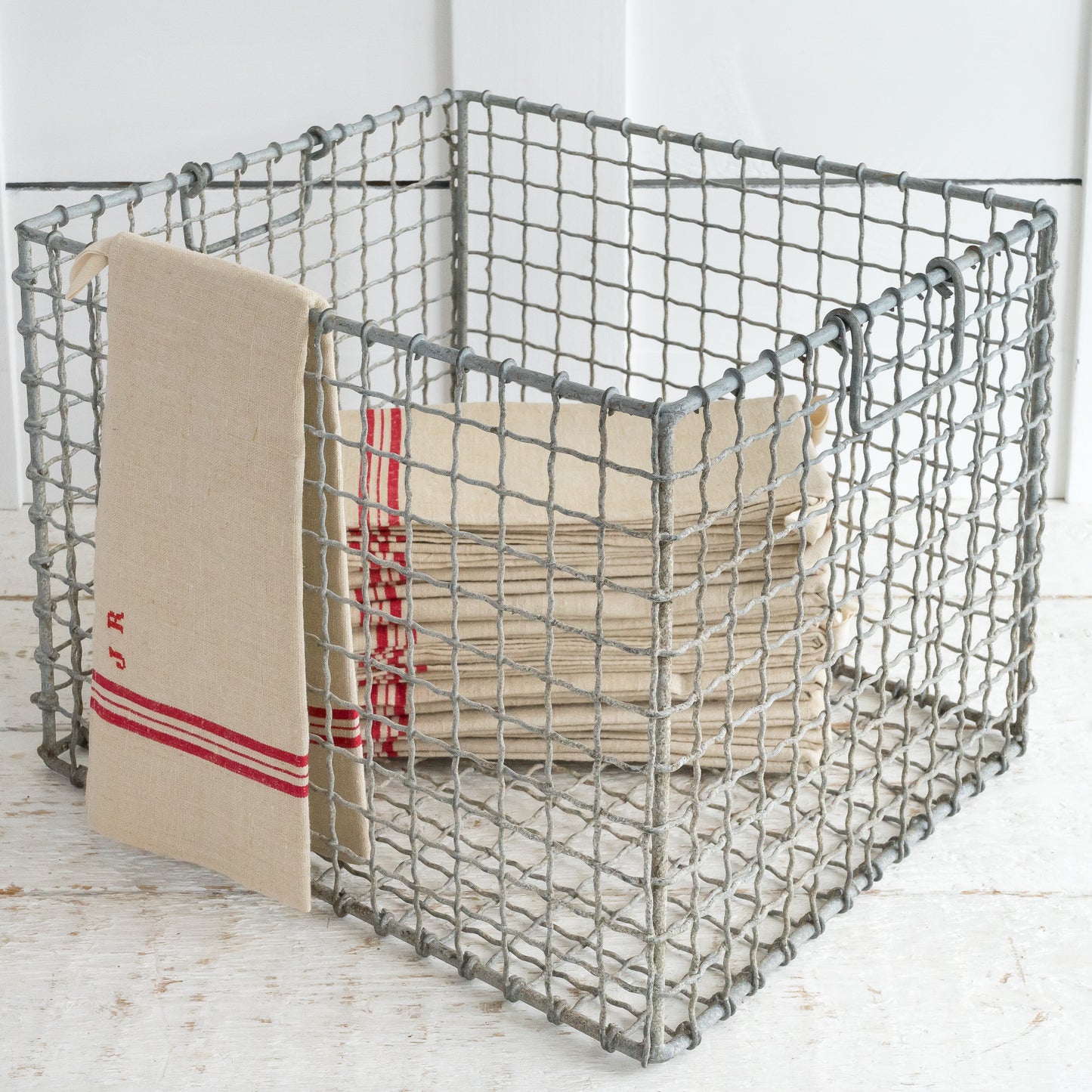 Rustic Wire Work Basket