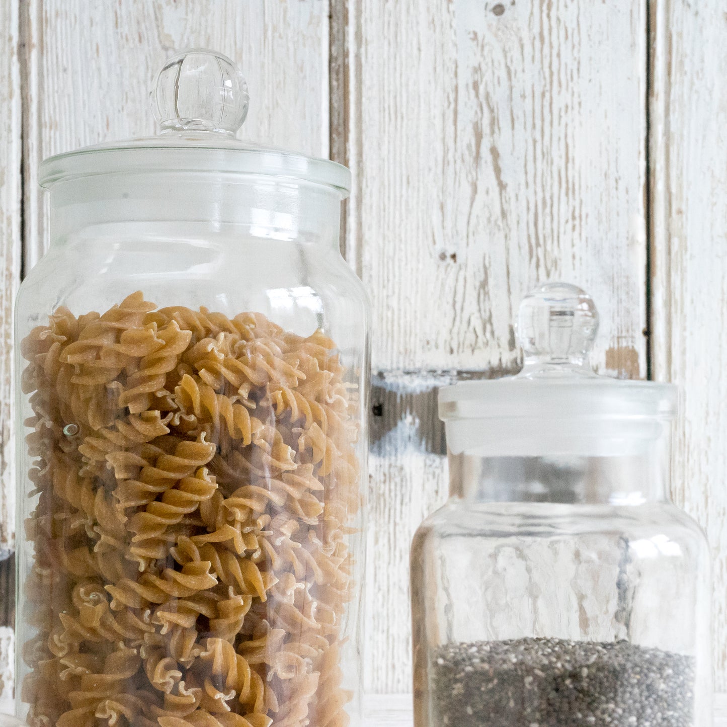 Vintage Glass Storage Jars