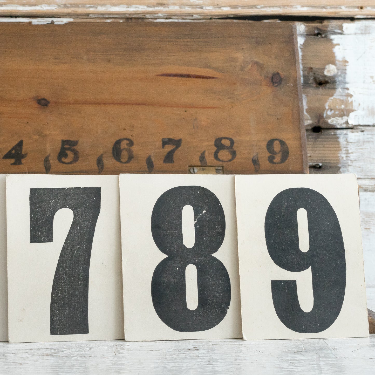 Vintage Hymn Numbers