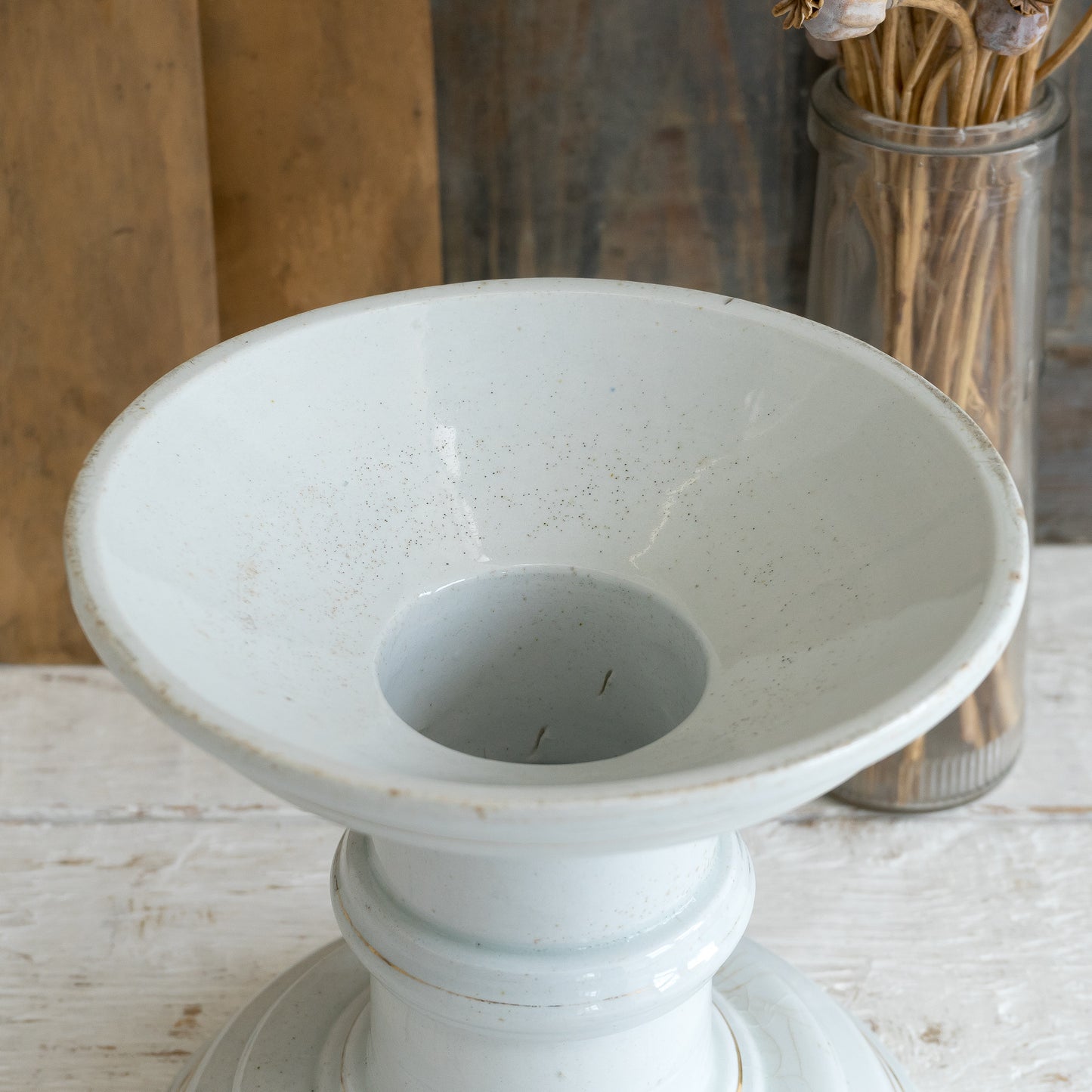 Vintage Ironstone Ham Stand