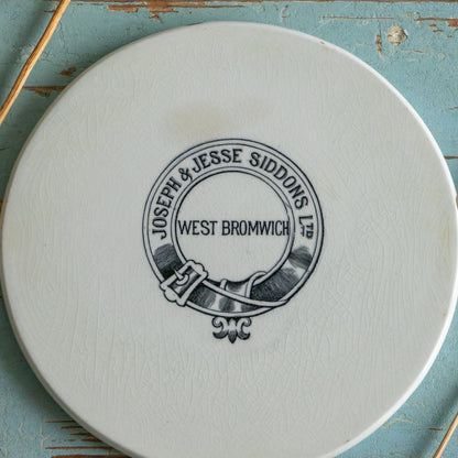 Antique Ironstone Scale Plate