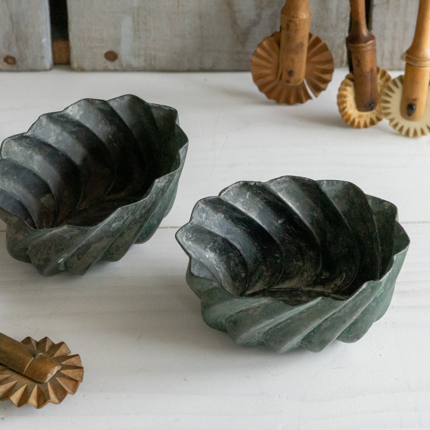Antique Small Tin food Mould