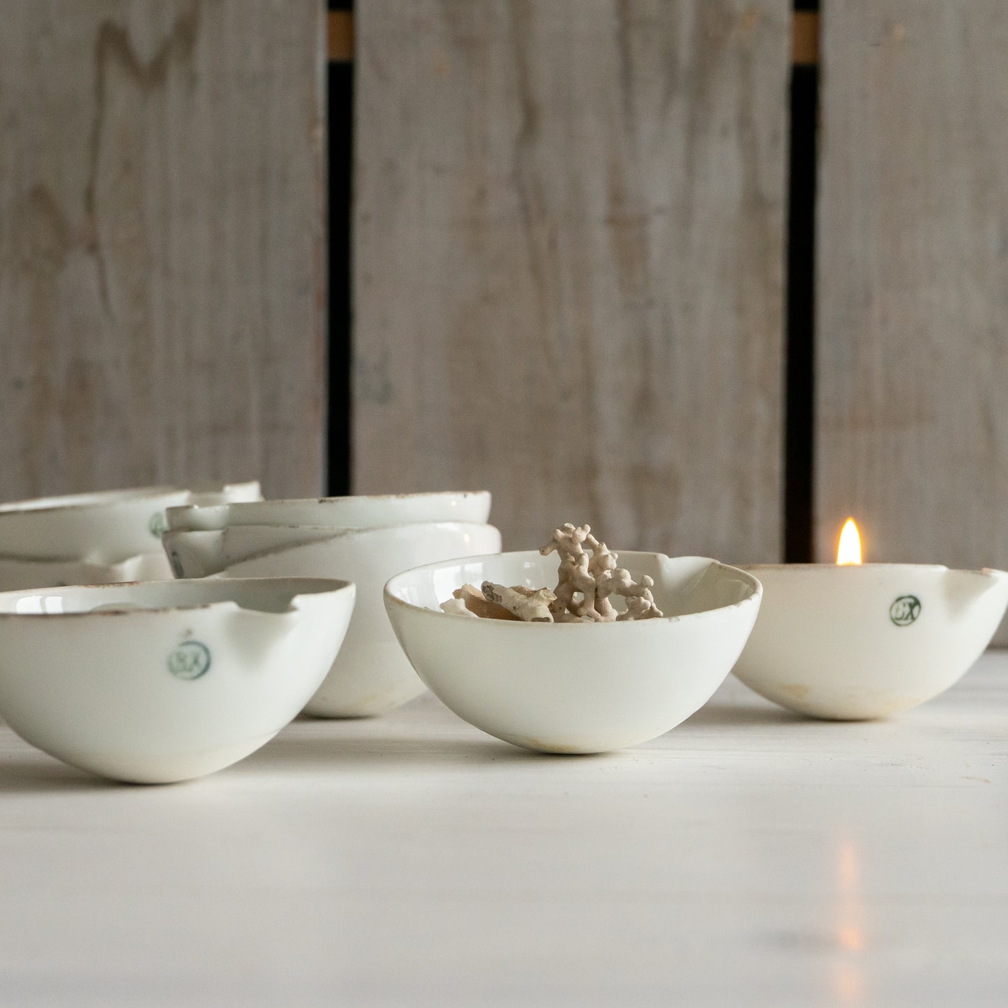 Apothecary Porcelain Crucible Bowl
