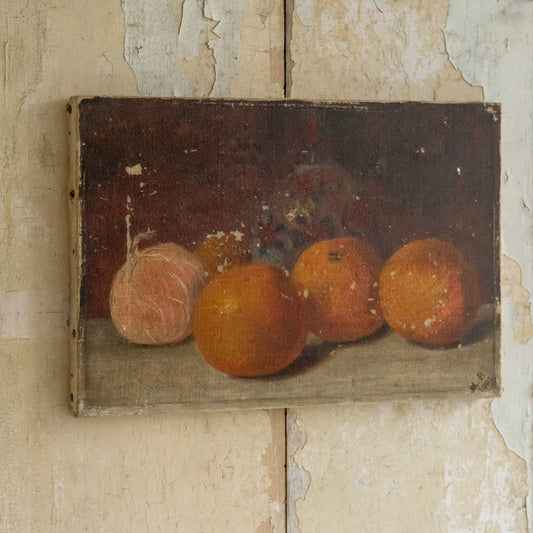 Still Life Oil Painting of Oranges