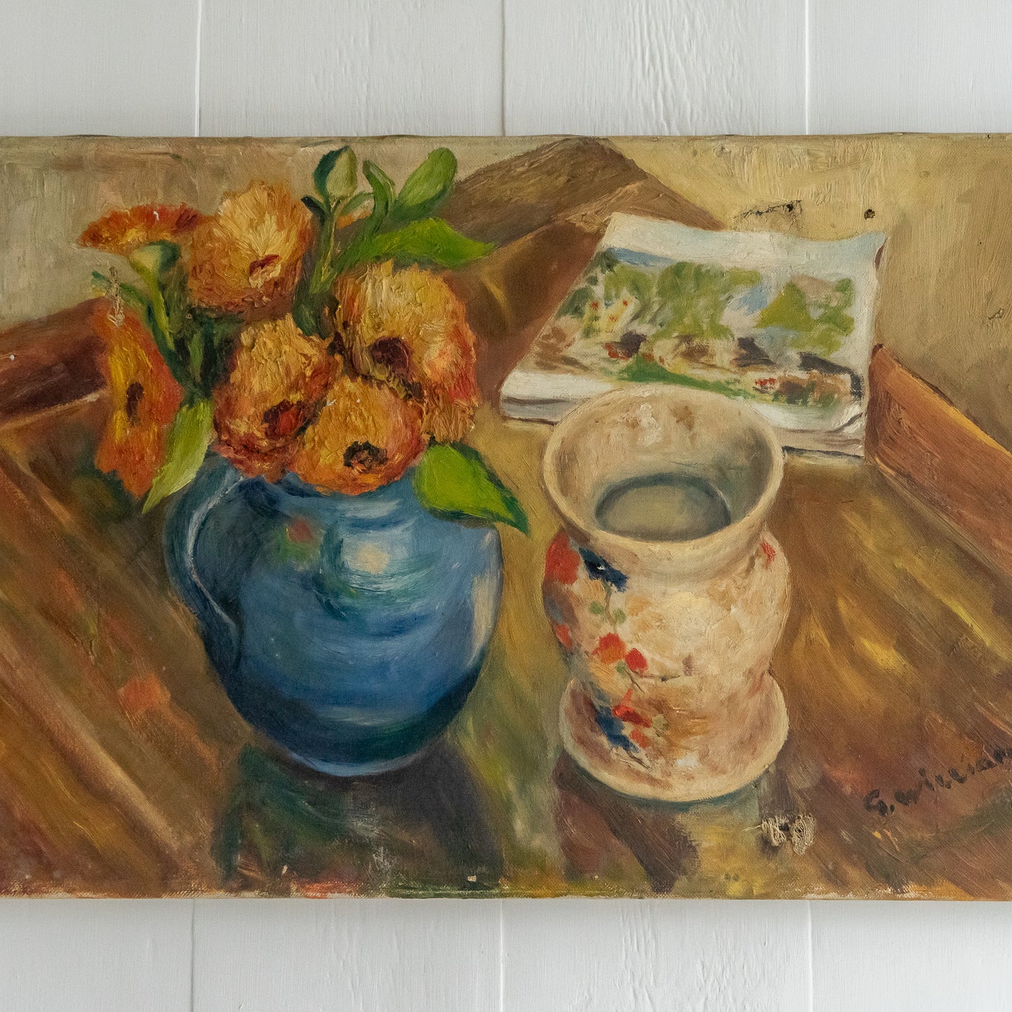Large Still Life Oil Painting