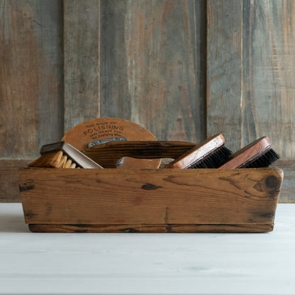 Little Rustic Pine Trug Caddy