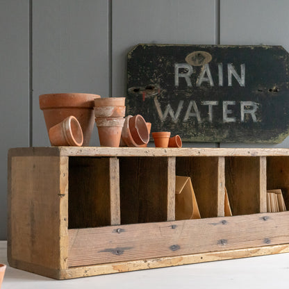 Rustic Cubby Hole Unit