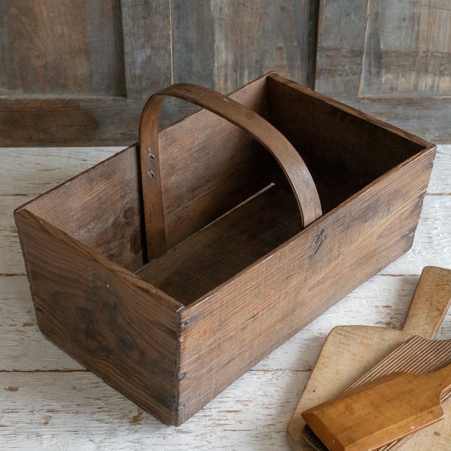 Rustic Pine Fruit Trug