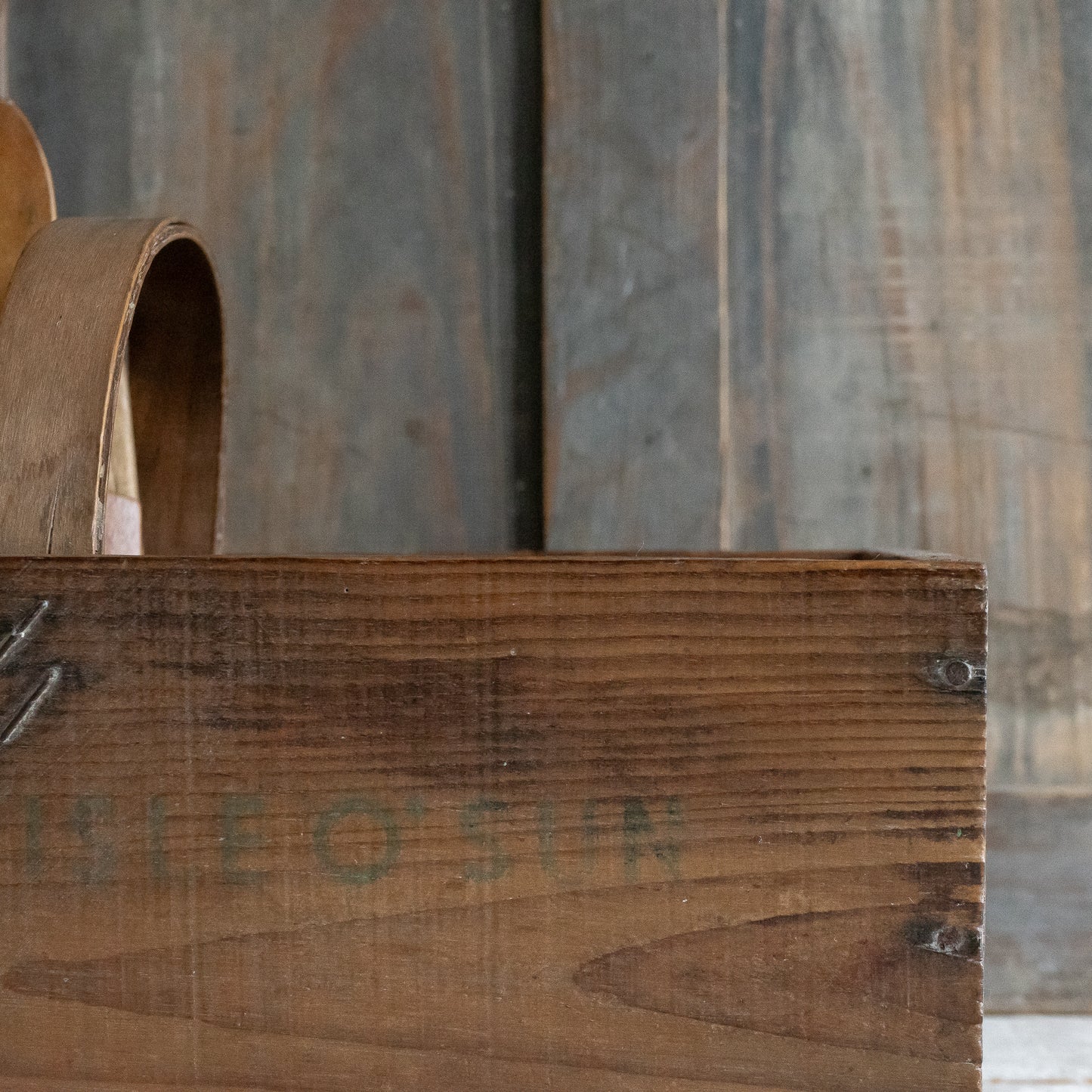 Rustic Pine Fruit Trug