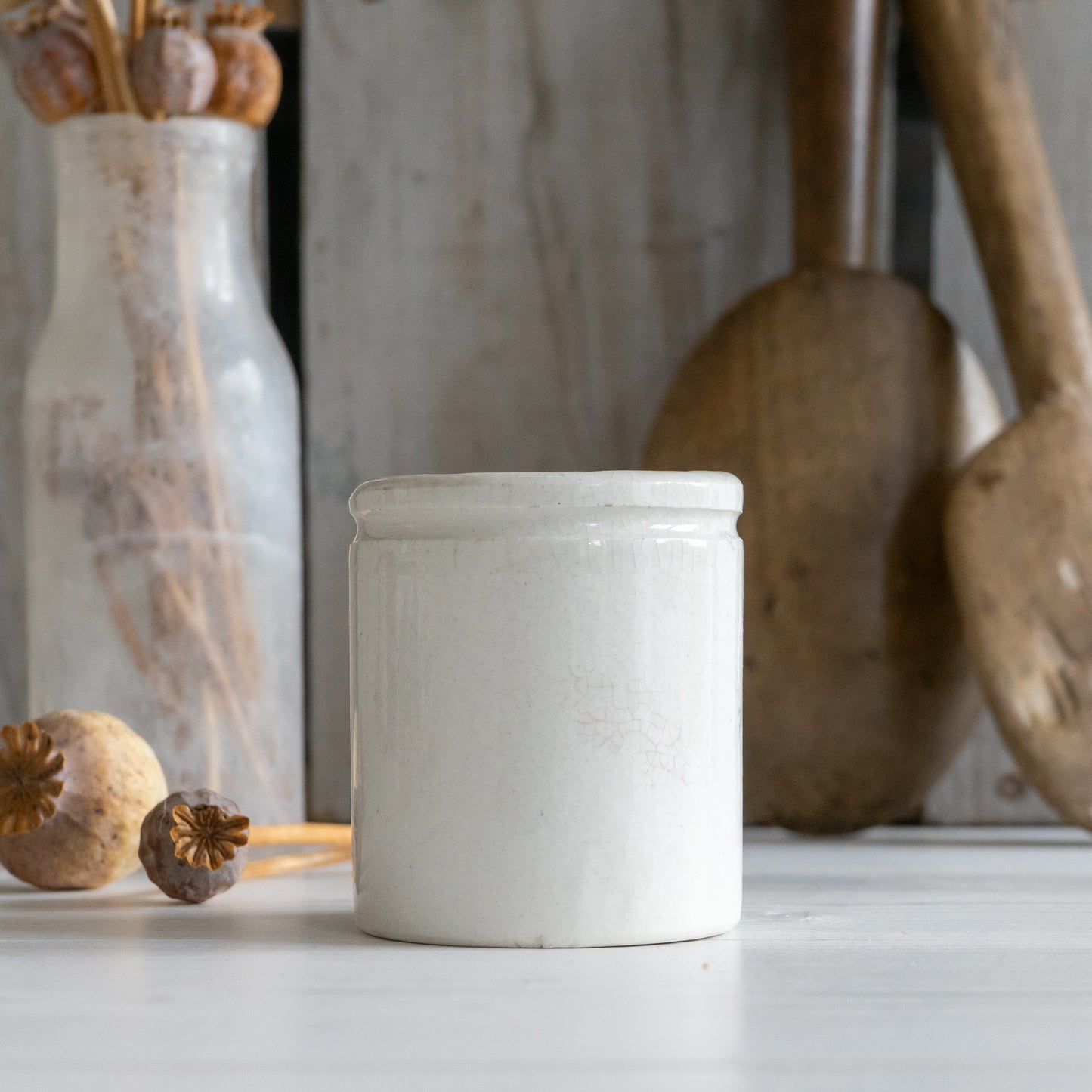 Vintage J Sainsbury ironstone potted Meat Jar