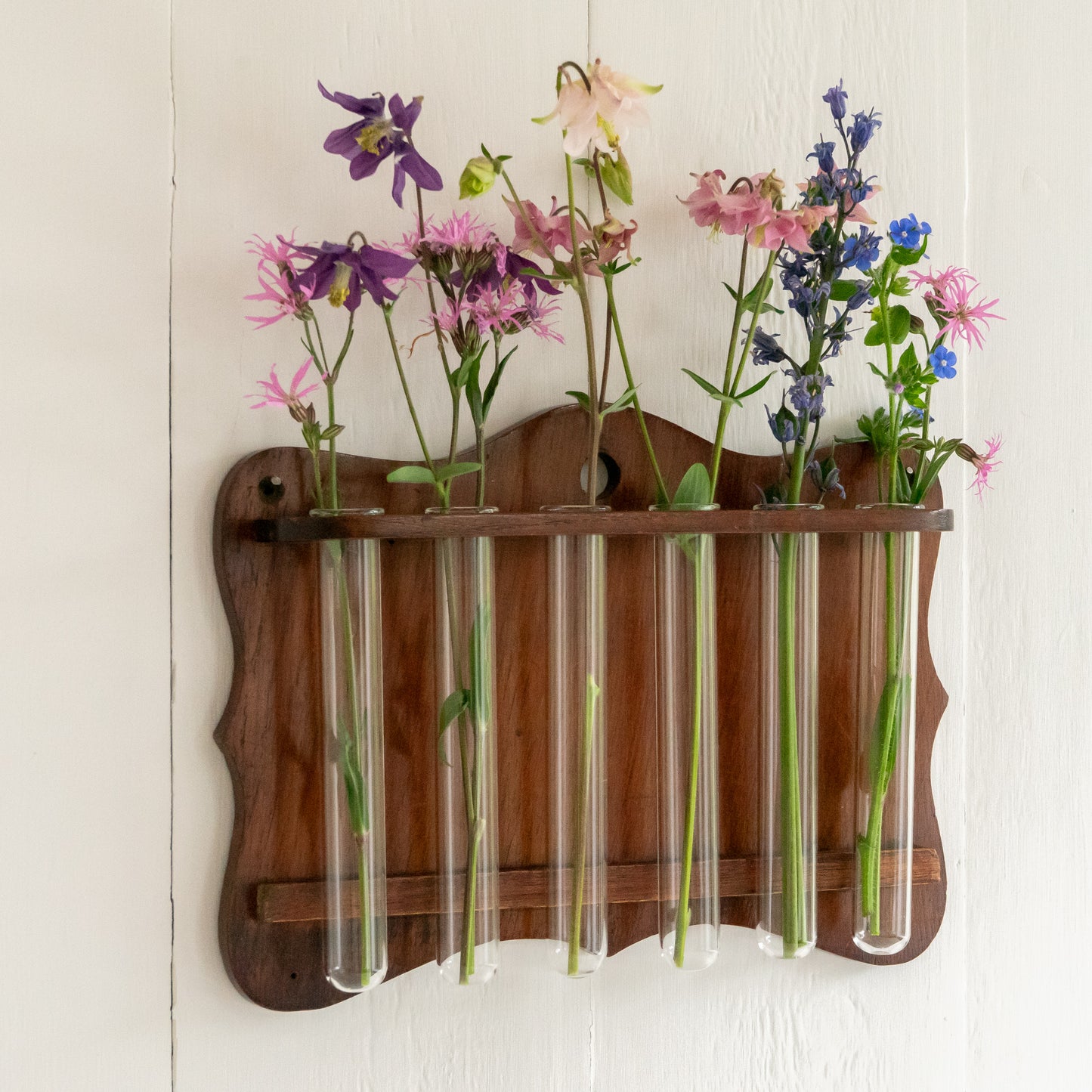 Wooden Flower Display Rack
