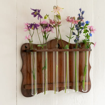 Wooden Flower Display Rack