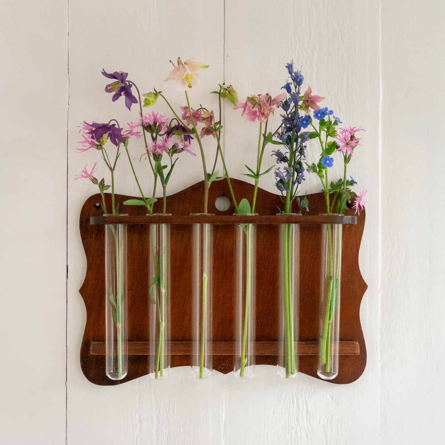 Wooden Flower Display Rack