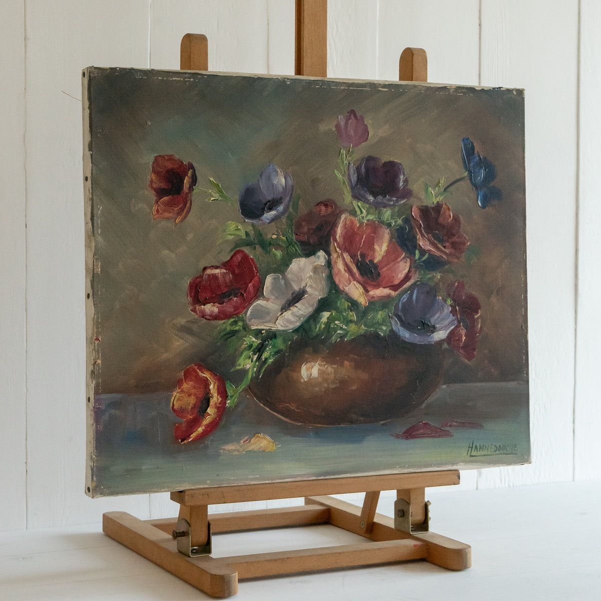 Anemone Oil Painting